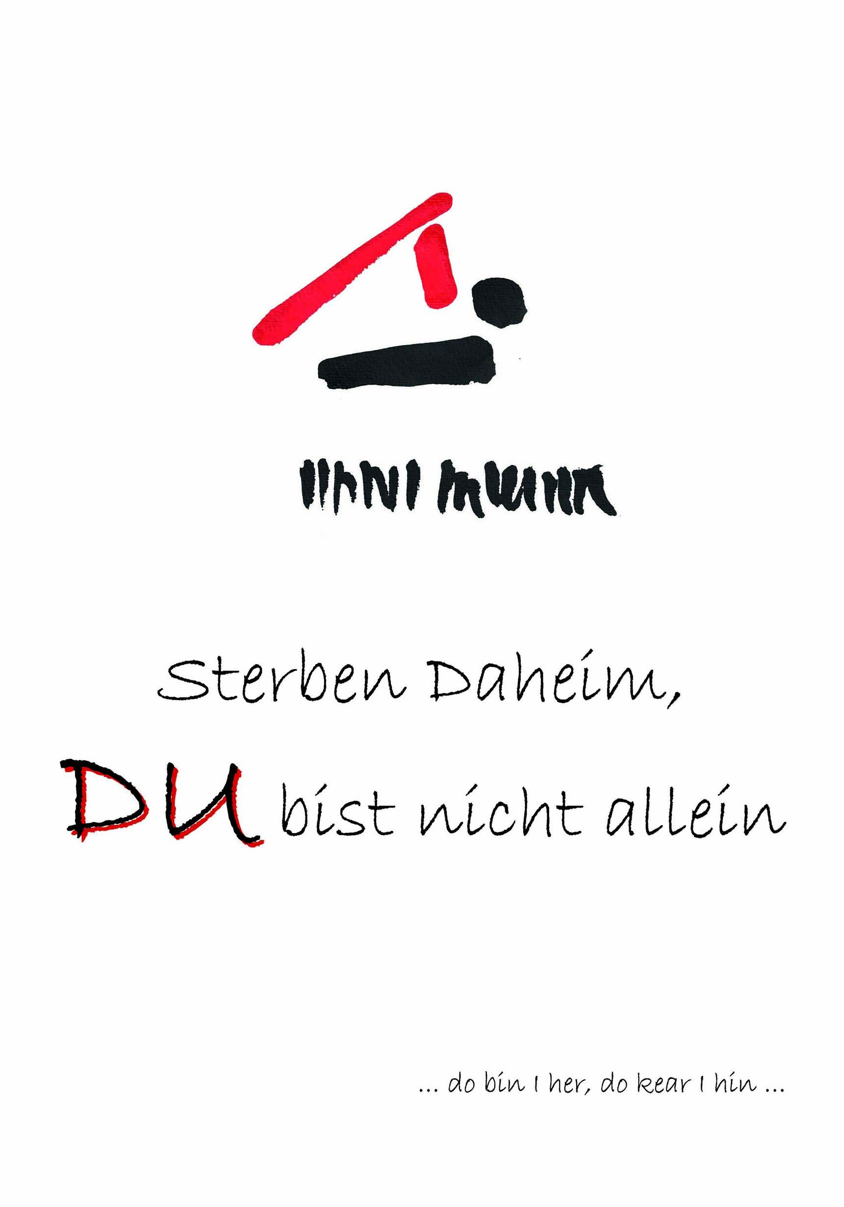 „Sterben daheim- DU bist nicht allein“